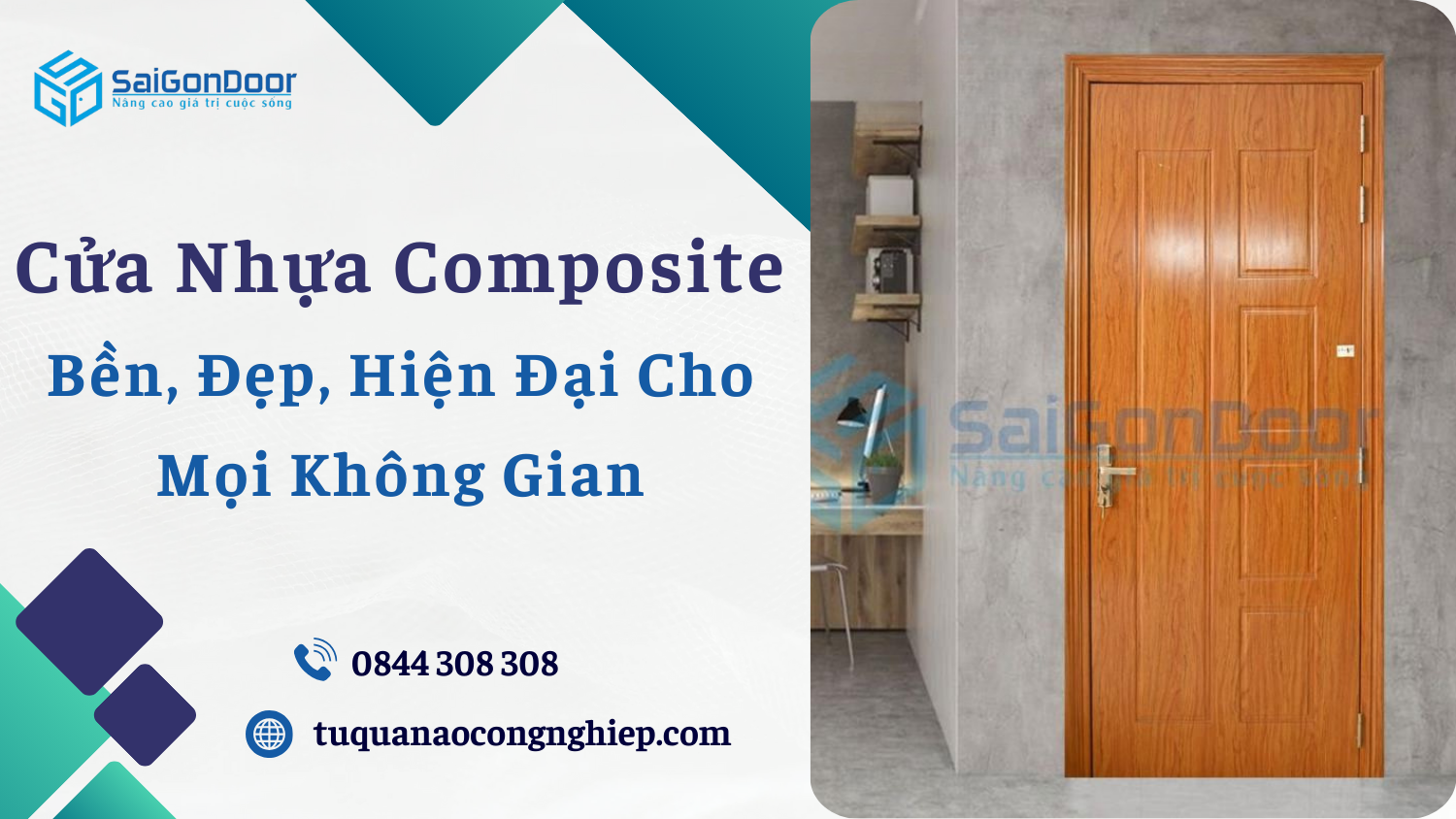 Cửa Nhựa Composite: Bền, Đẹp, Hiện Đại